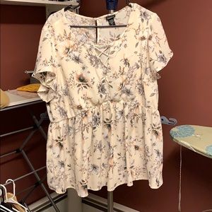 Floral Babydoll Top